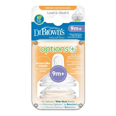 Dr. Brownove opcije za bradavice 9m 2 jedinice 2 jedinice