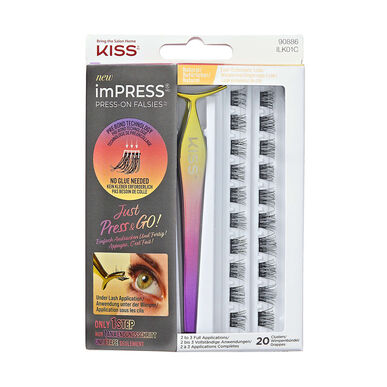 Kiss Press-On -irtoripset, luonnolliset irtoripset, 1 kpl, 1 kpl
