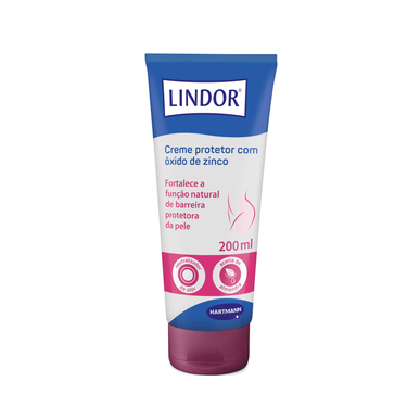 Crema protectora cutánea Lindor con óxido de zinc 200 ml