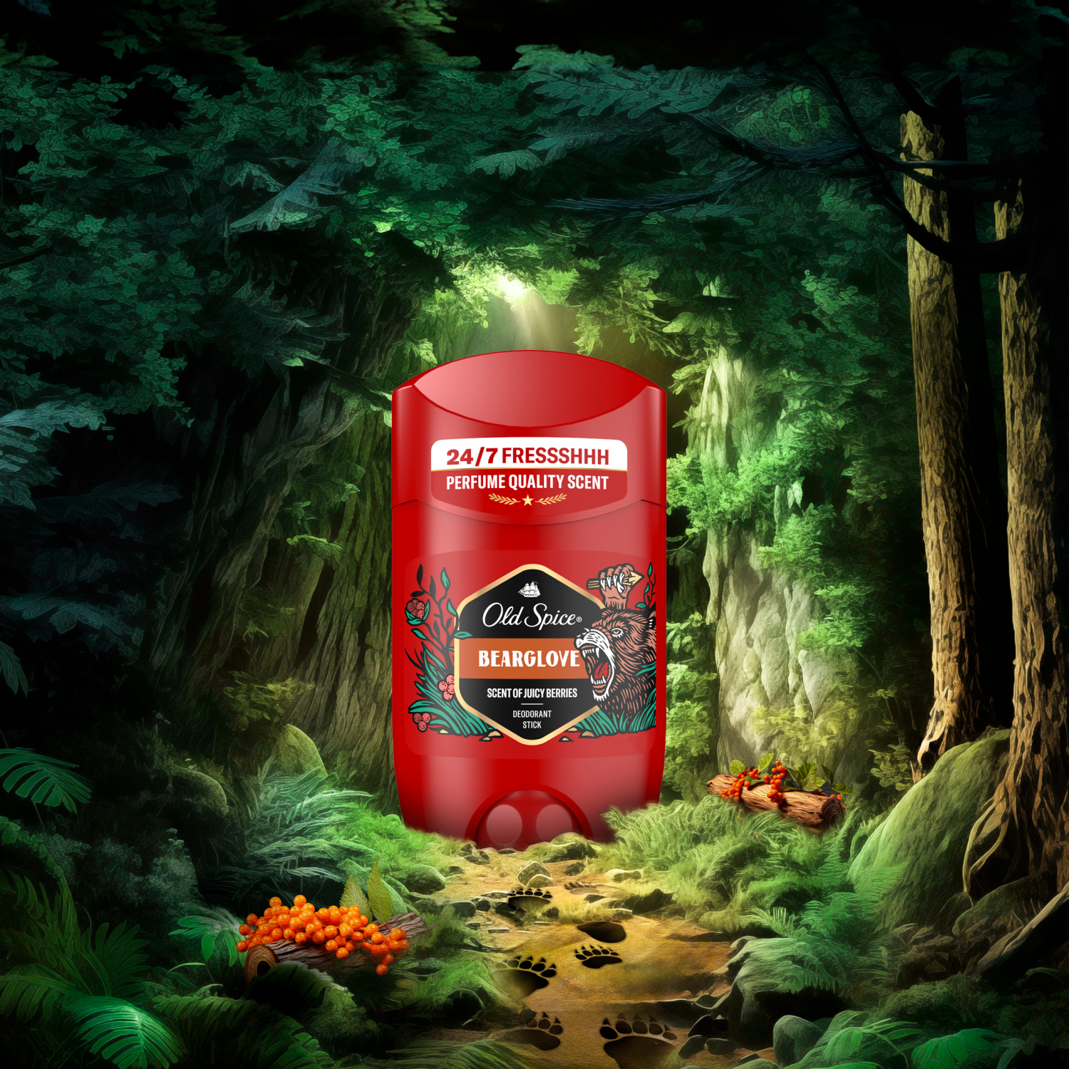Guanto d'orso Old Spice
