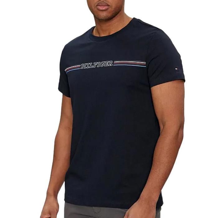 T-shirt Marine Homme Tommy Hilfiger MW0MW34428