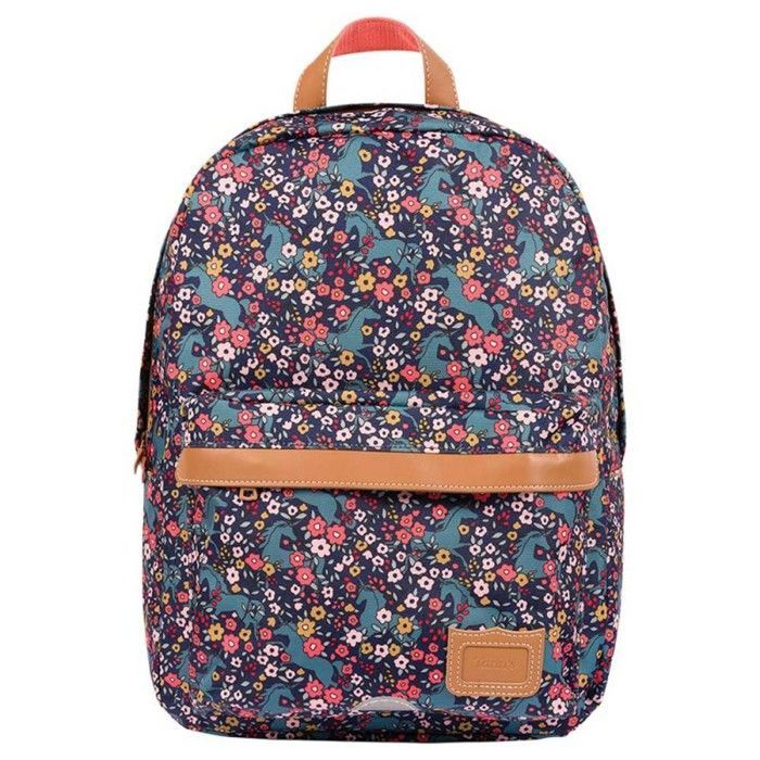Tann's Alba school backpack for girls, navy blue, 18 L - 31 x 41 x 14.5 cm (recycled material)