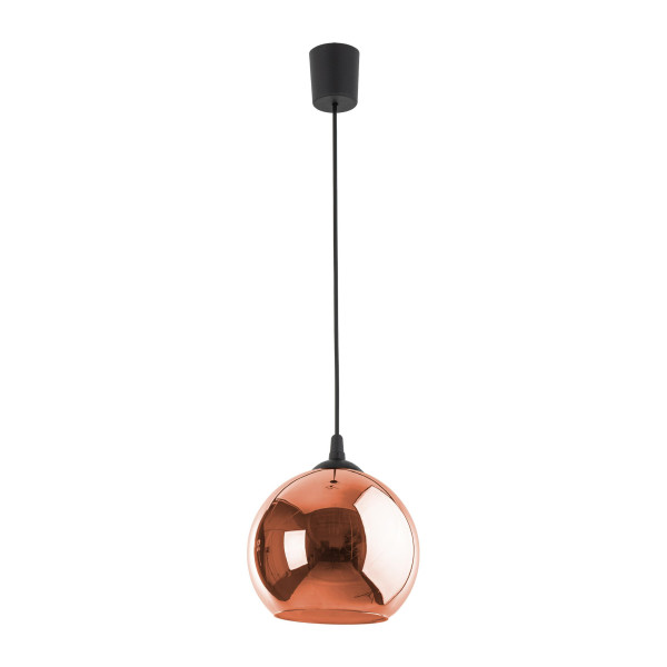 Lampa Wisząca VENEZIA Miedziana 1xE27 25cm do pokoju salonu
