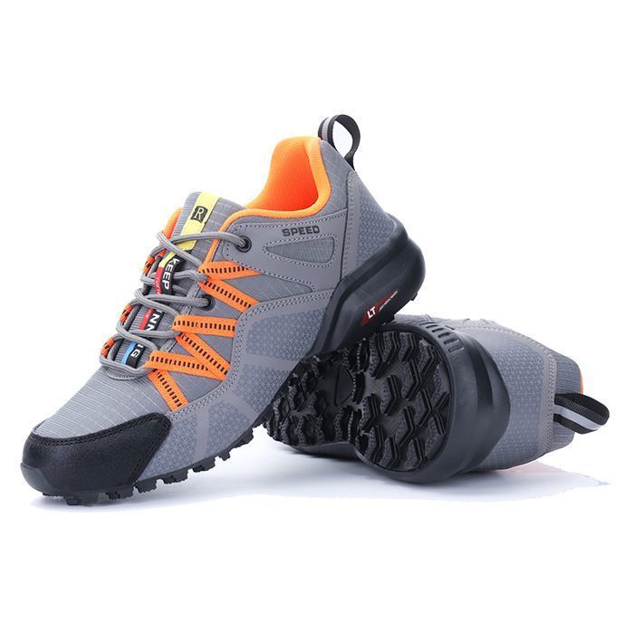 Men's Hiking Shoes -HENRVIEG- Waterproof, Breathable, and Comfortable