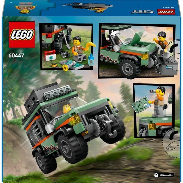 LEGO City 60447 Off-Road 4x4 Truck - Bouwset voor jongens vanaf 6 jaar