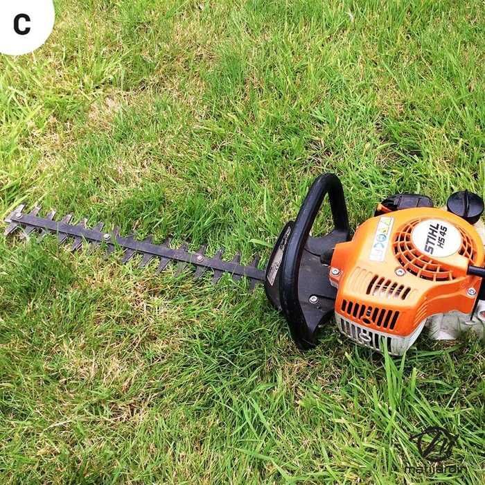 2 lames bilatérales de taille-haie Stihl HS45, coupe 450 mm