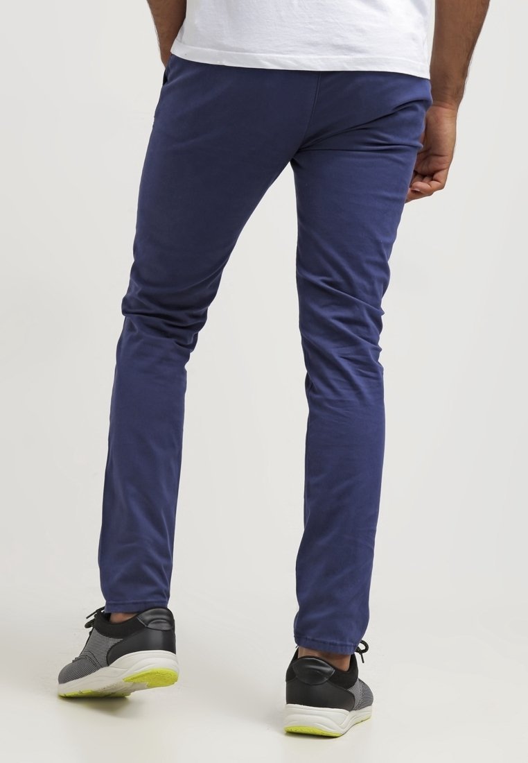 Pier One Chino's - donkerblauw