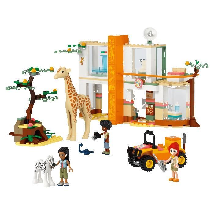LEGO Friends 41717 Mias Wildtierrettungszentrum – Geschenkidee, Spielzeug, Sammlerstück, ab 7 Jahren