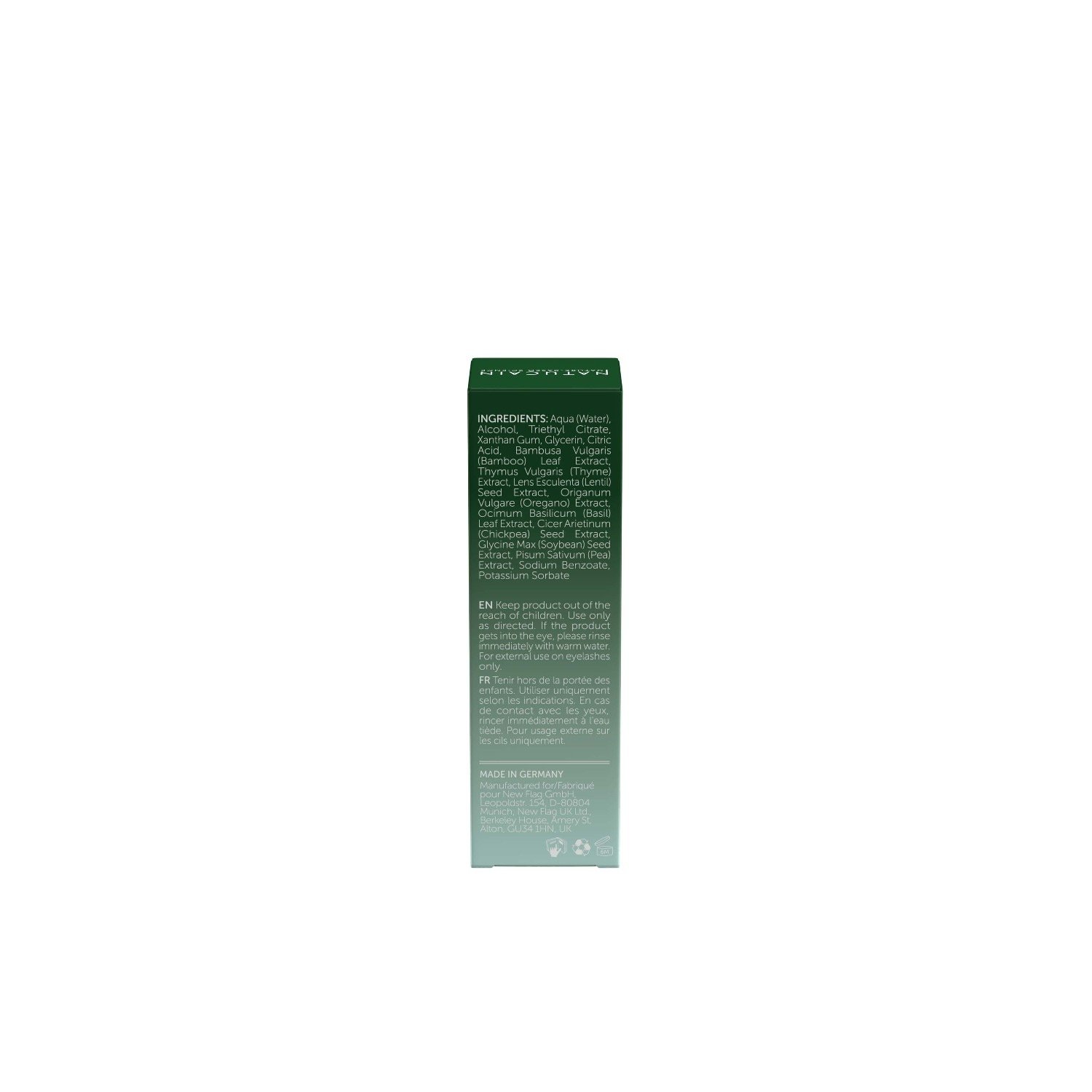 „Natucain“ blakstienų priežiūros priemonė „Natucain“ blakstienų serumas – 3,9 ml
