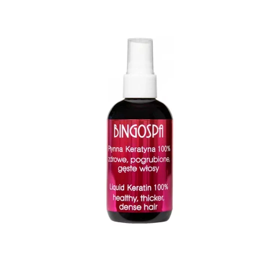 BingoSpa płynna keratyna 100% na gęste włosy 100 ml