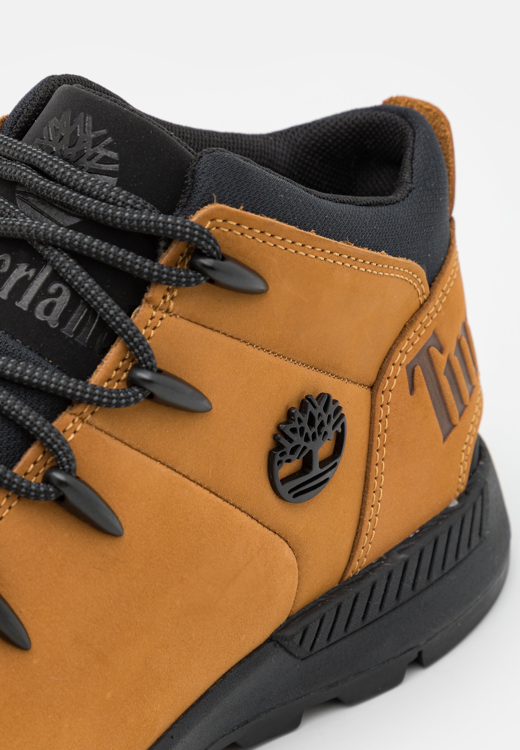 Timberland SPRINT TREKKER MID - Hoge sneakers - tarwe/zwart