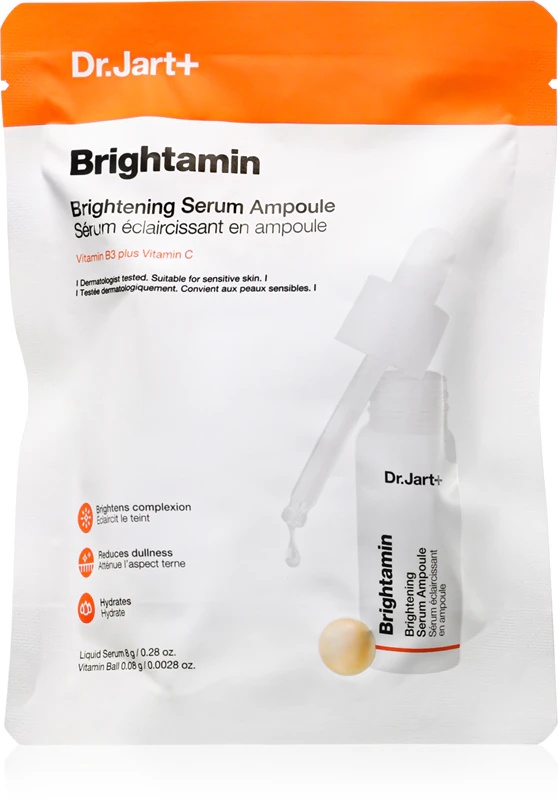 Dr. Jart+ Brightamin Brightening Serum Ampoule aktīvs izgaismojošs un izlīdzinošs serums ar C vitamīnu