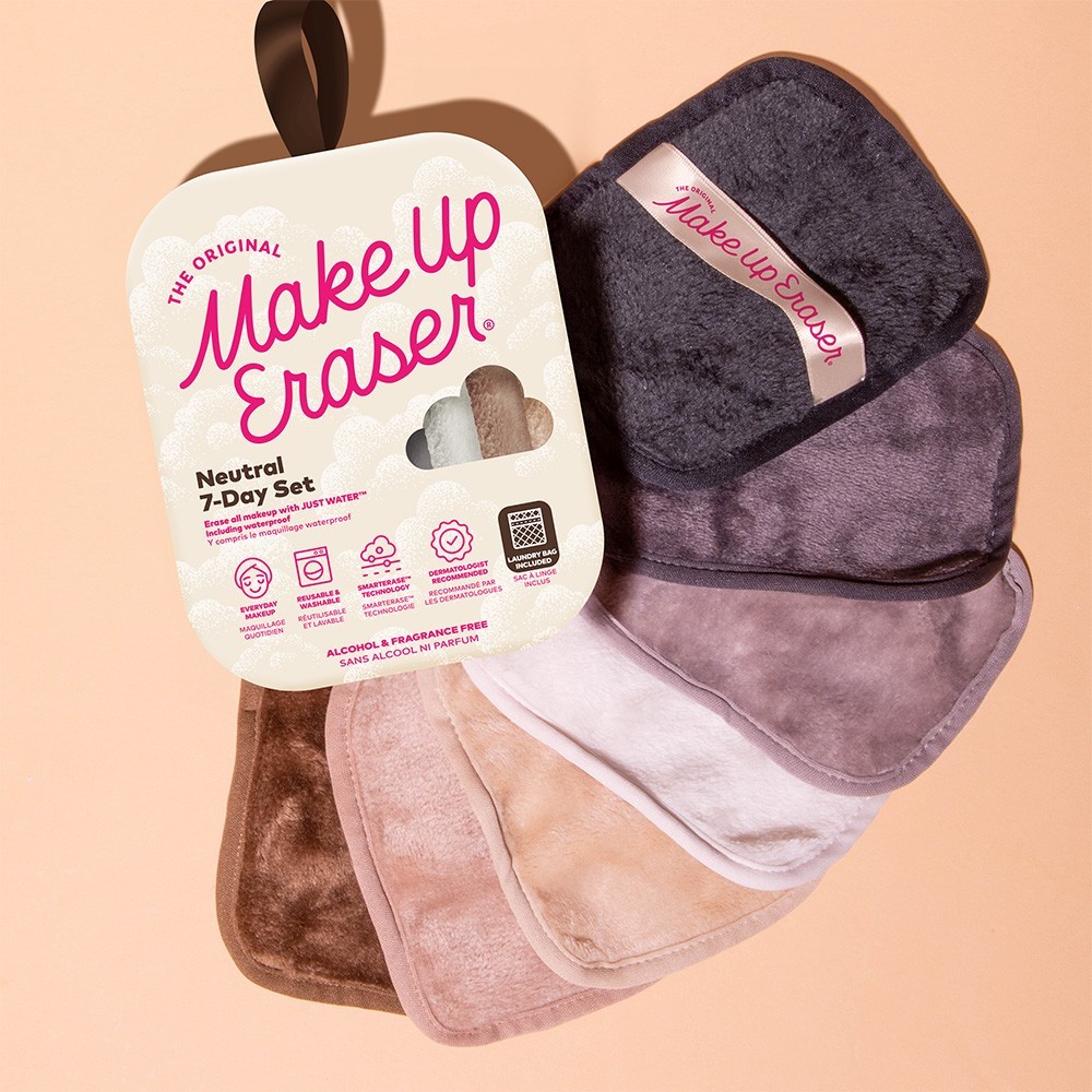 MakeUp Eraser Neutrals 7-Day Set