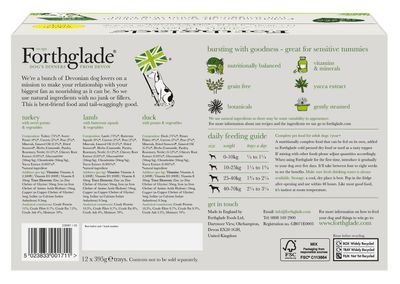 Forthglade Complete Meal sin cereales para perros adultos - Paquete mixto
