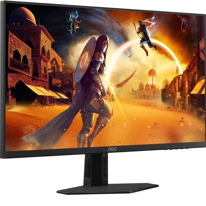 PC-gamerscherm - AOC - FHD - 24,5 inch - 300 Hz - Snelle IPS - 0,3 ms - 25G4SRE