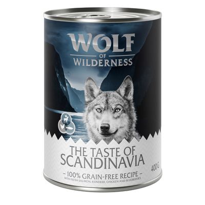 Wolf of Wilderness -säästöpakkaus 24 x 400 g