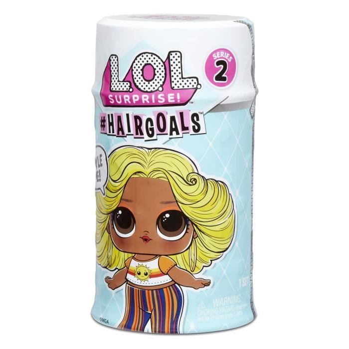 LOL Surprise Hairgoals 2 - Mini muñecas con cabello y accesorios - 7,5 cm