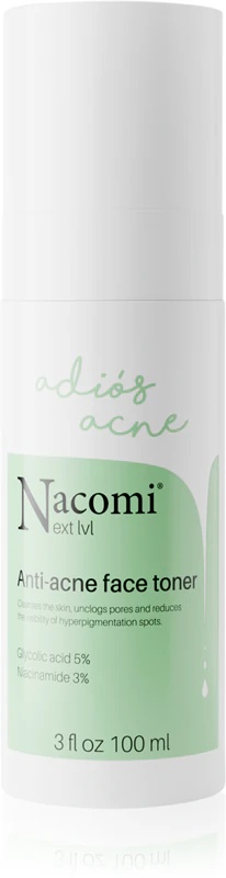 Nacomi Next Level Adios Acne тоник за чишћење против акни