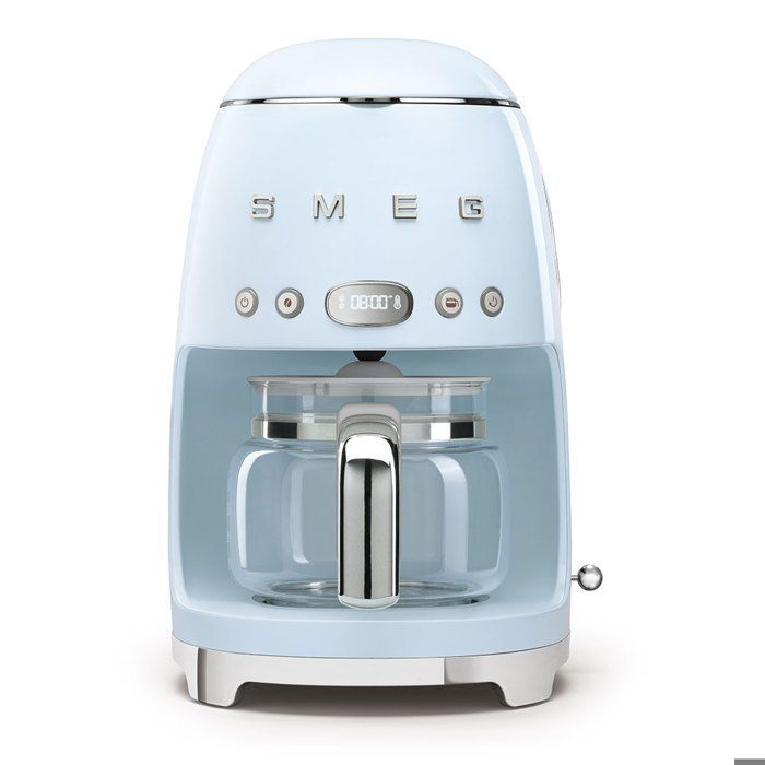 Macchina per caffè filtro - SMEG - DCF02PBEU - 10 tazze - 1050 W - Blu azzurro