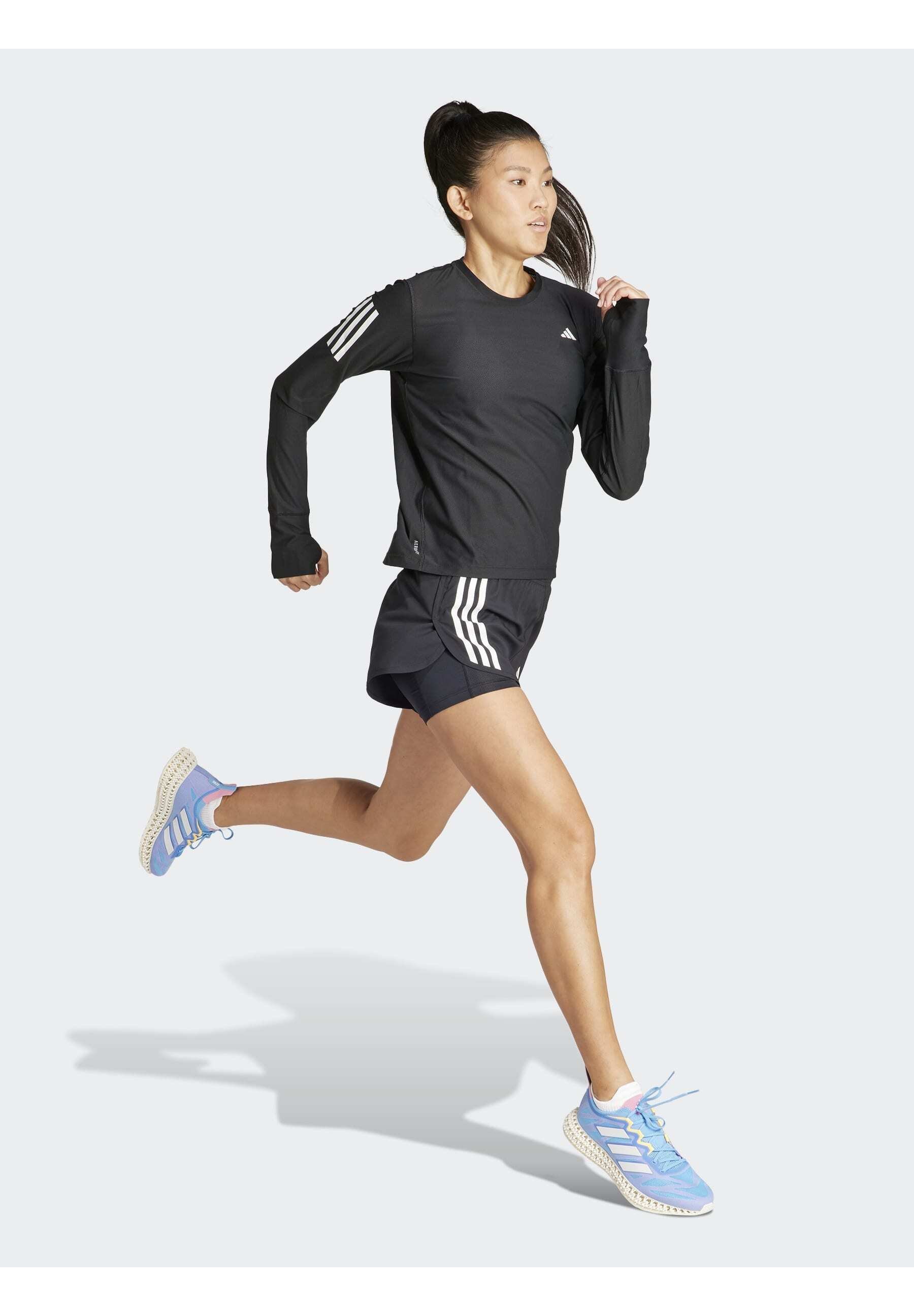 adidas Performance pikkade varrukatega pluus - must