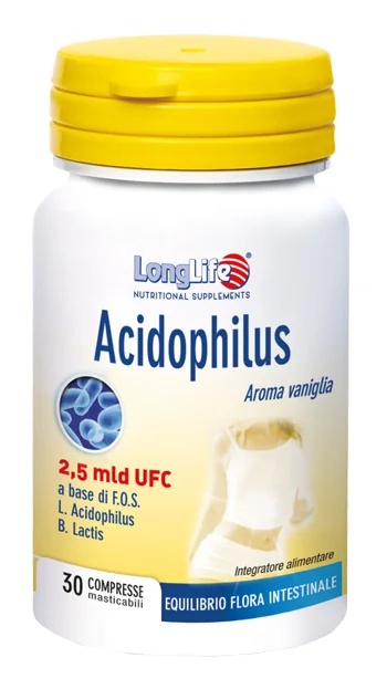 LONG LIFE Longlife Acidophilus 30 Tabletten für mehr Darmgesundheit