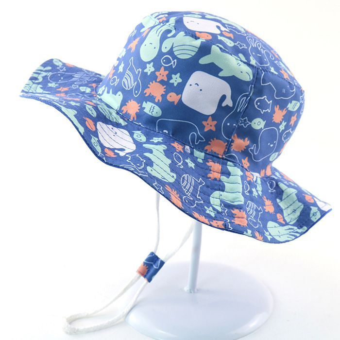 Gorro FUNMOON para niño, gorro de verano para el sol, gorro de playa para bebé, gorro de pescador ajustable para exteriores - 686124
