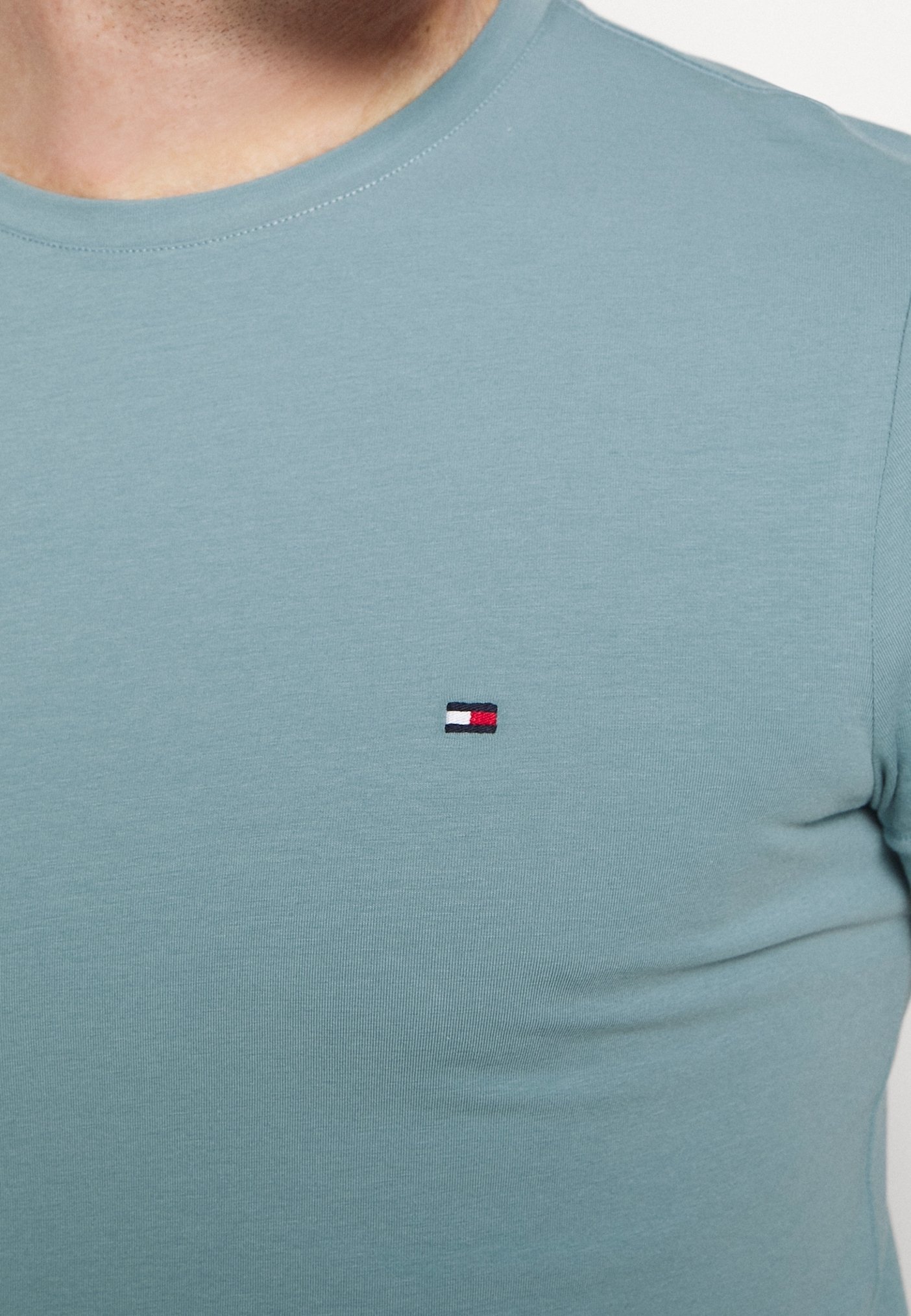Tommy Hilfiger Basic T-skjorte - lyseblå
