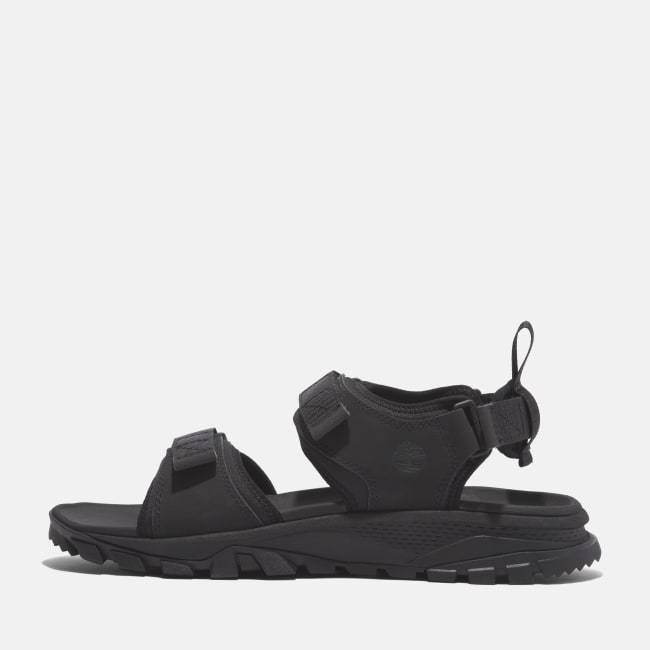 Sandalo a Doppia Fascia Lincoln Peak da Donna in                colore nero