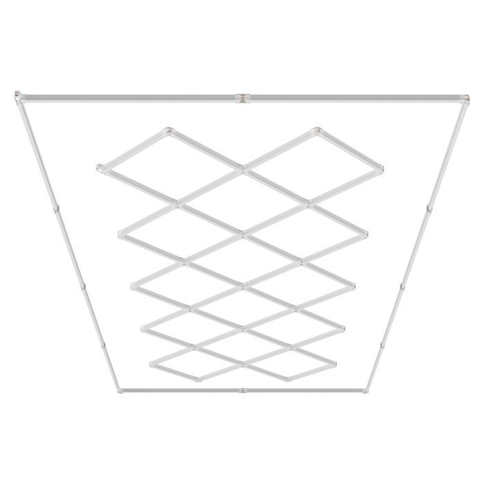 Lámpara LED VEVOR para garaje/taller, luz blanca fría, 88000 lm, 6500 K - ideal para sótanos, almacenes y talleres de detallado de automóviles.