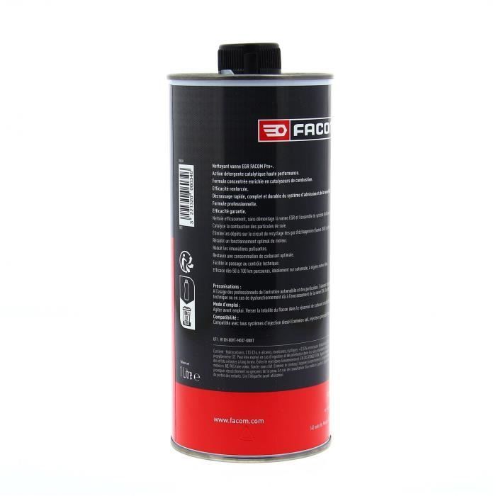 1L Diesel EGR Valve Cleaner - FACOM - Pro+ - Very high cleaning power for the intake system and EGR valve