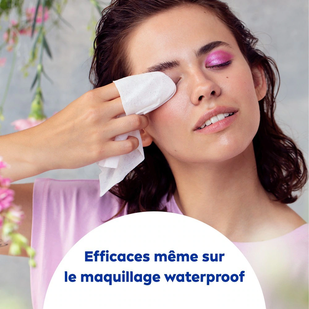 NIVEA Visage & Yeux Douceur 100% fibres végétales peaux sèches et sensibles
