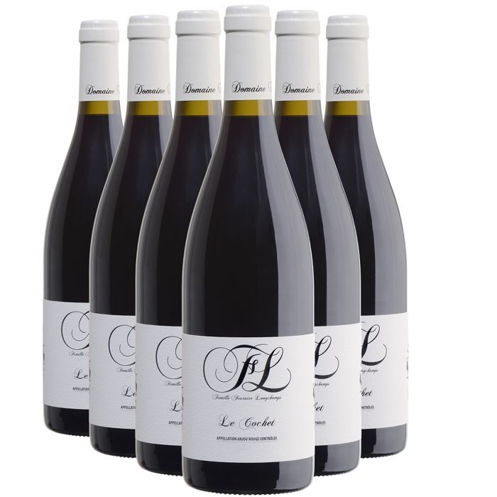 Domaine FL Anjou Villages Le Cochet 2018 - Vin Rouge du Val de Loire (6x75cl) BIO