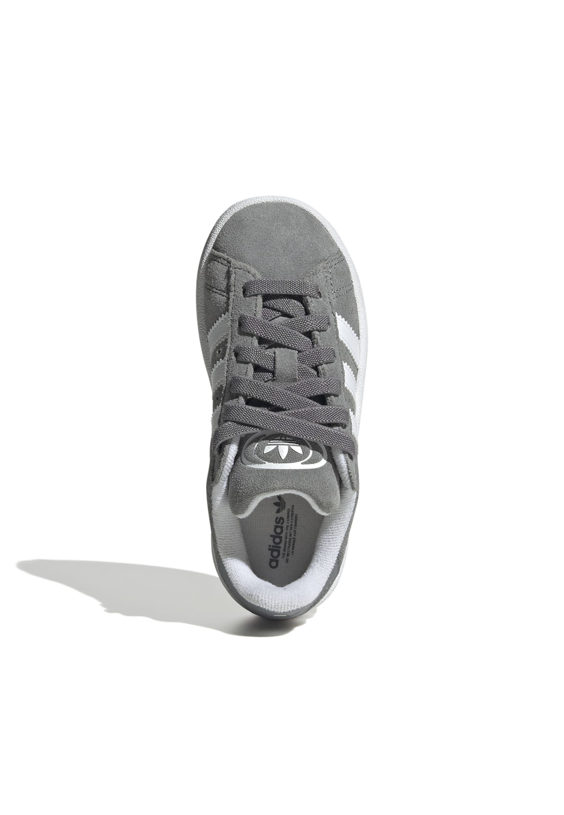 adidas Originals CAMPUS - Scarpe da skate - grigio three ftwr gomma bianca
