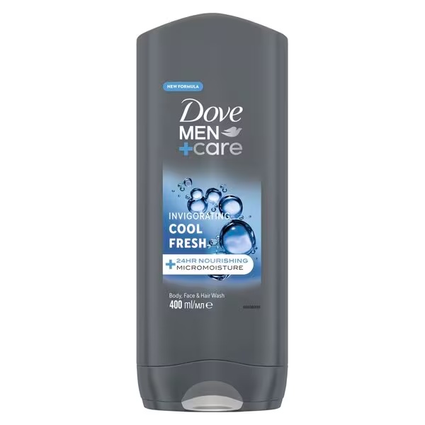 Dove Men+Care Cool Fresh gel za prhanje 400 ml