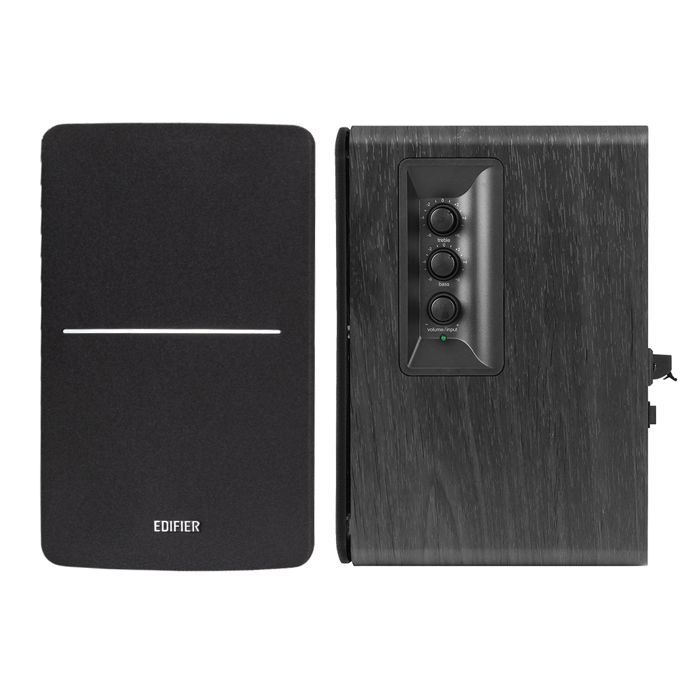 Edifier R1280DBs Refurbished Active Bluetooth Speakers - Wireless 2.0 - 42W RMS with Subwoofer Output - Black