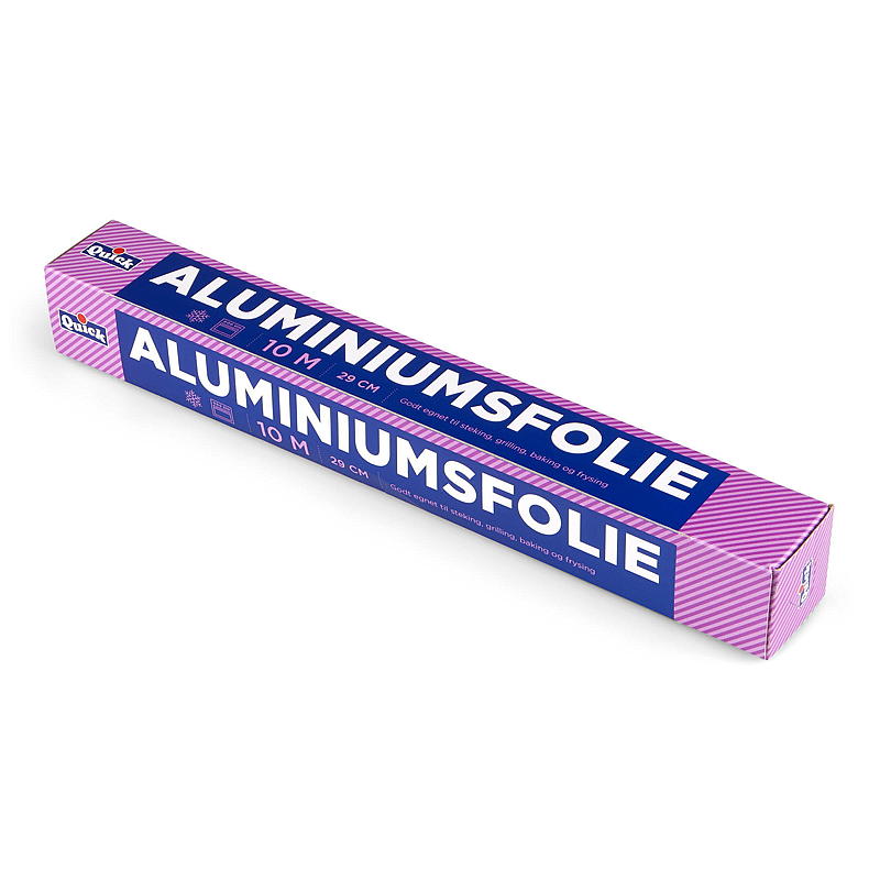 Hurtig aluminiumsfolie 29 cm 10 m, Hurtig