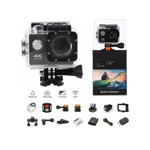 4K Ultra HD Sportkamera mit WLAN und 2,0