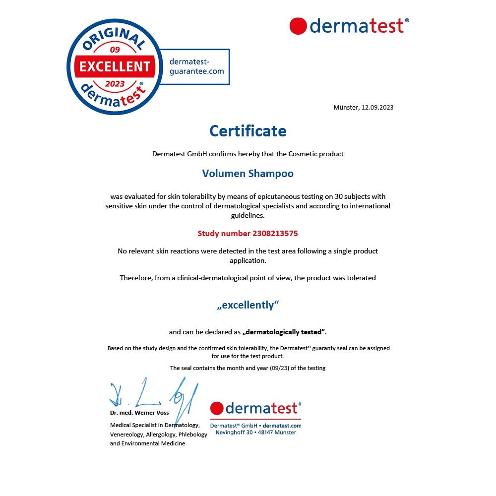 Juniglück apimties suteikiantis šampūnas - 250 ml