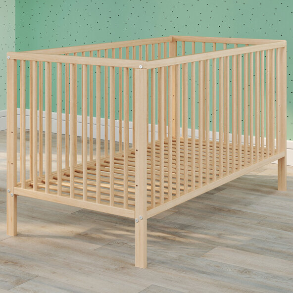 Berço universal para bebê, faia