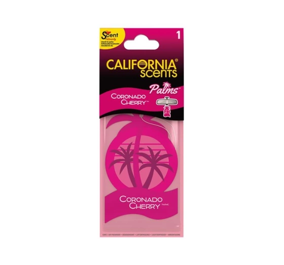 California Scents Palms zapachowa zawieszka do auta Coronado Cherry