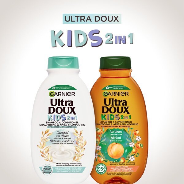 Garnier Ultra Doux Kids 2v1 Oat Softness<br>300 ml