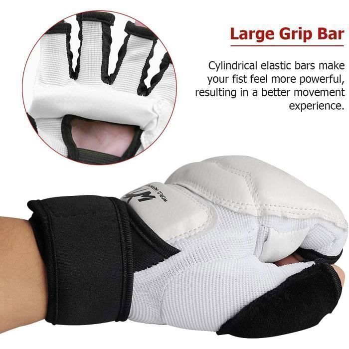 Gants de Boxe - FINDPITAYA - MMA - PU léger - Amortissant - Mixte