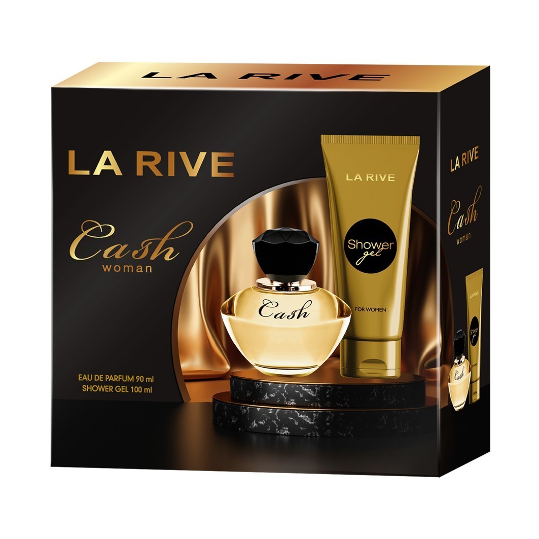 La Rive Cash Woman set mirisa 90 ml parfemska voda + 100 ml gel za tuširanje - 1 komad