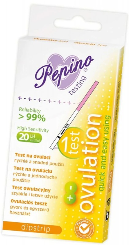Pepino Dipstrip medicinski pripomoček za test ovulacije