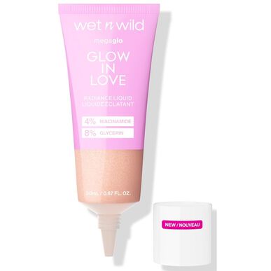 Wet n Wild Mega Glo Glow in Love Radiance Liquid Niacinamide -kasvovesitipat 20 ml 20 ml