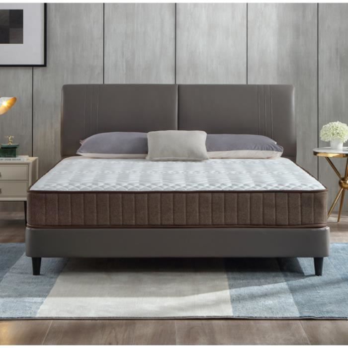 Materasso di lusso in memory foam 140x200 cm Memo - Spessore 18 cm - 8 zone di comfort in memory foam adattivo