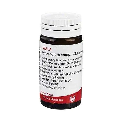 WALA ITALIË Wala Lycopodium Compositum Globuli 20 G