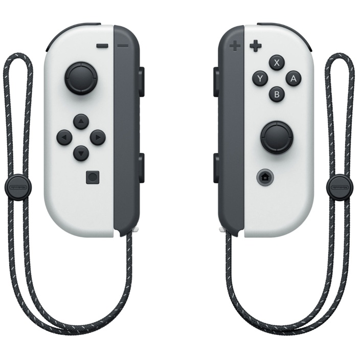 Nintendo-bundel: Nintendo Switch-console - OLED-model • Wit + Disney Illusion Island + Splatoon 3-draagtas