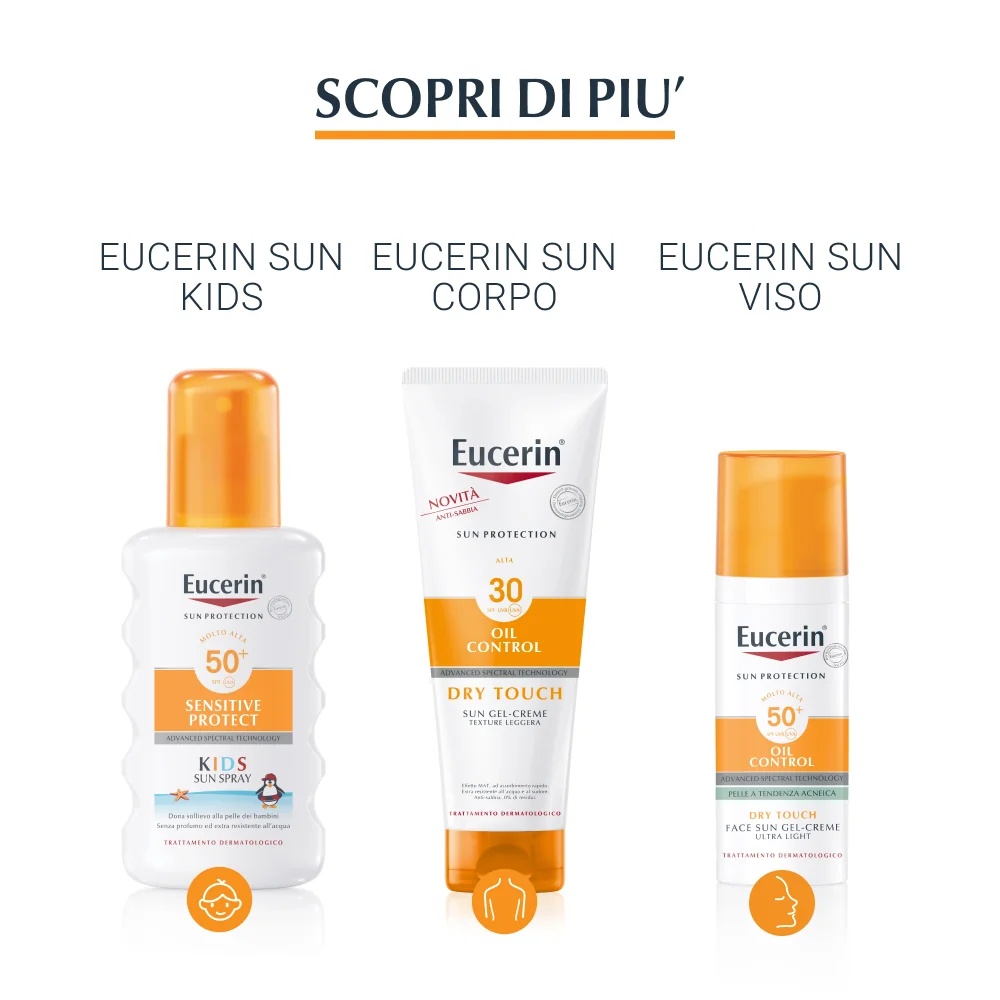 EUCERIN Eucerin After Sun Sensitive Relief 200 ml Creme pós-sol para rosto e corpo