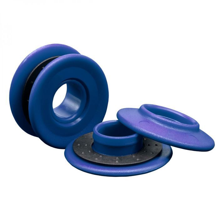 Lot de 20 oeillets à clipser pour bâche à bulles ou autres types de bâches  - Bleu - Linxor